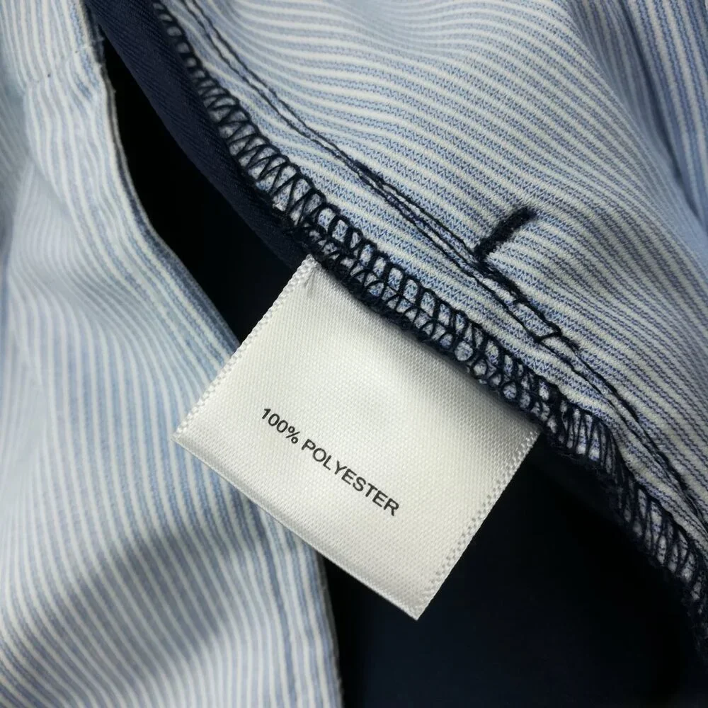 2023 Peter Millar Pants Raleigh Performance Chino Golf 42x28 Navy Blue $160